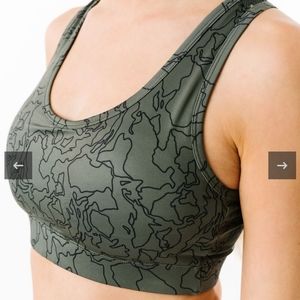 Zyia Olive Topo Bomber Bra RC